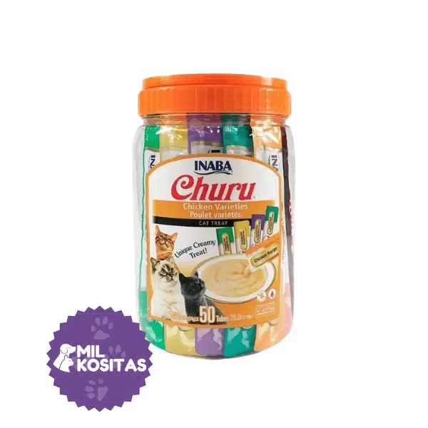 Inaba Churu Tarro Variedades de Pollo