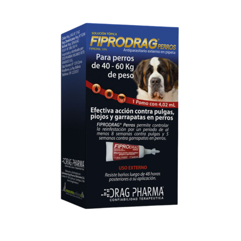 Fiprodrag Perros 40-60 Kg.